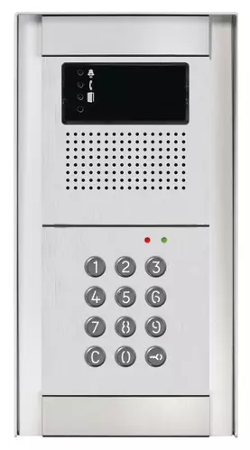 GSM VarioBell interkom with 0 call buttons and keypad