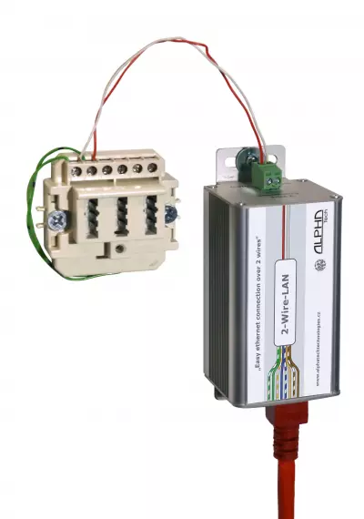 2-Wire-LAN Konverter - 2-Draht-LAN mit PoE