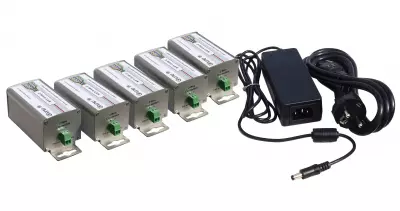 2-Wire-LAN Konverter - Netzwerk und PoE über eine 2-Draht Leitung