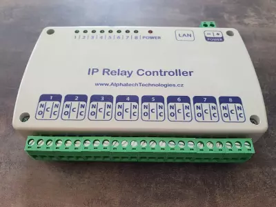 IP-Relais-Controller mit 8 Relais