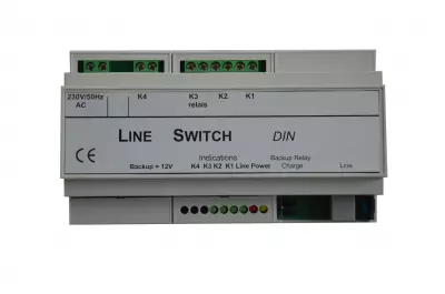 Line Switch DIN - analogové relé