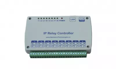 IP relé kontroler s 8 relé