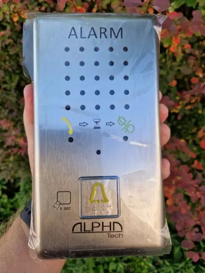 Alphatech MIC-SPK unit for the lift car / elevator cabin