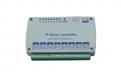 IP relay controller with 8 relays